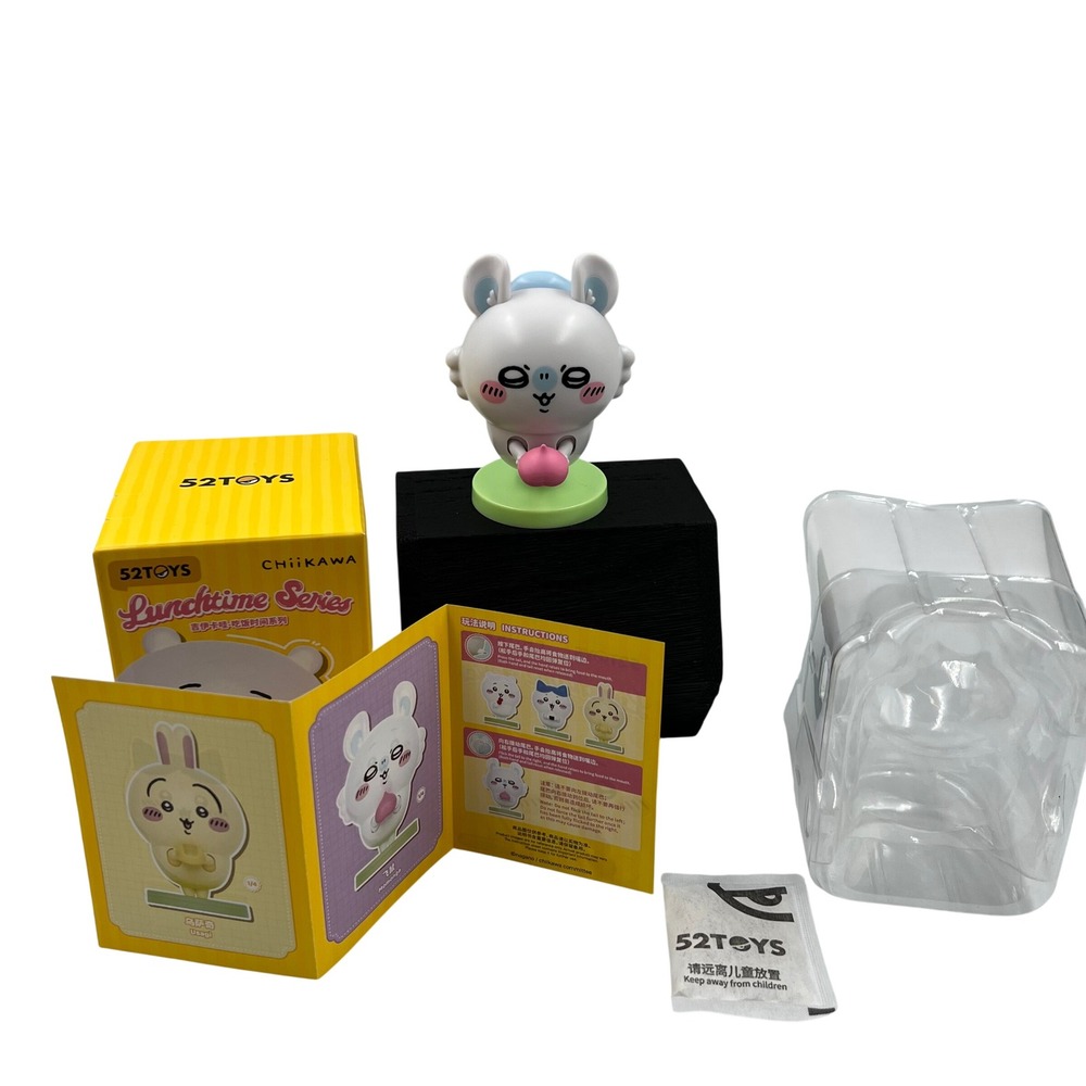 52TOYS Chiikawa Lunchtime Series Momonga Confirmed Figure with Box and Base
